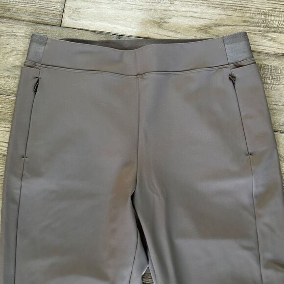 Athleta mushroom 16 Flat front Ankle Straight Leg Trousers - Picture 8 of 12